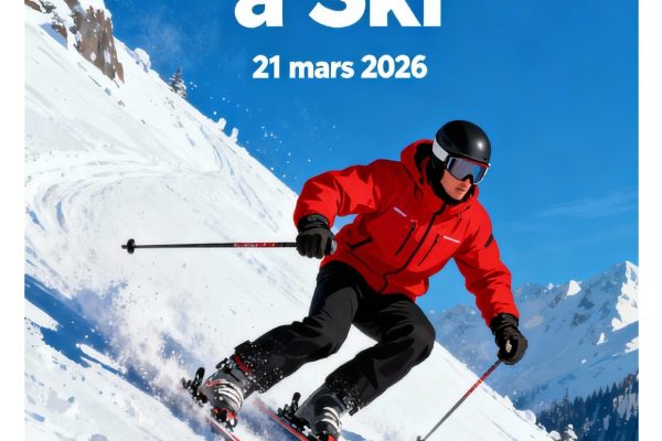 Affiche Concours à ski 2026